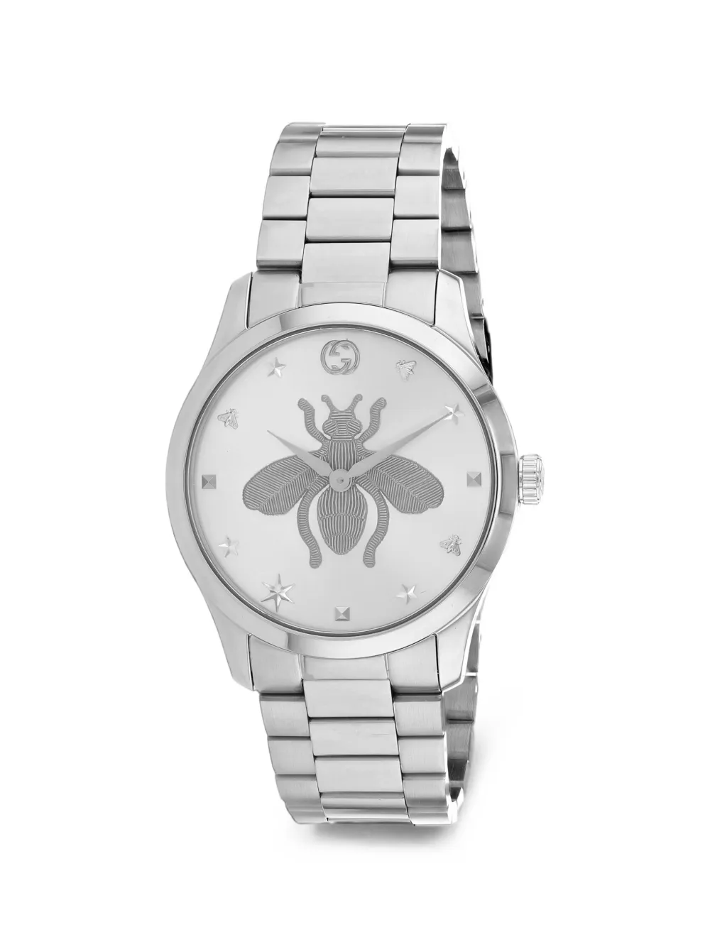 Gucci G-Timeless Armbanduhr 38mm - Silber
