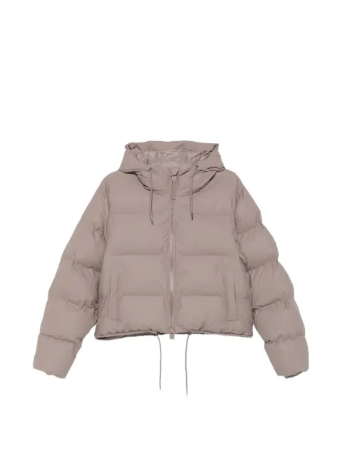 Rains Alta hooded quilted jacket
