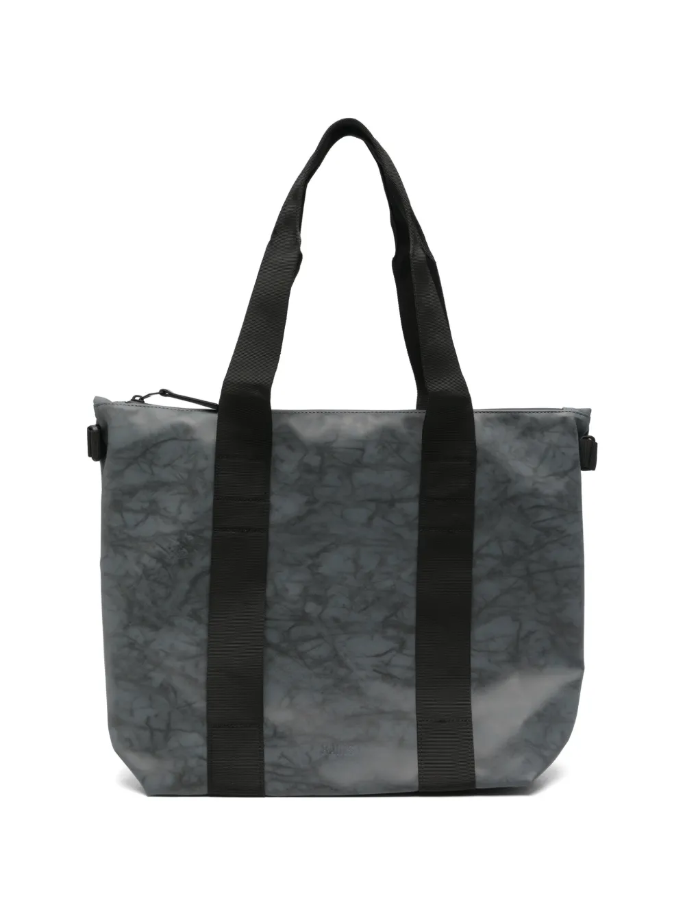 Rains marble-print tote bag · OS