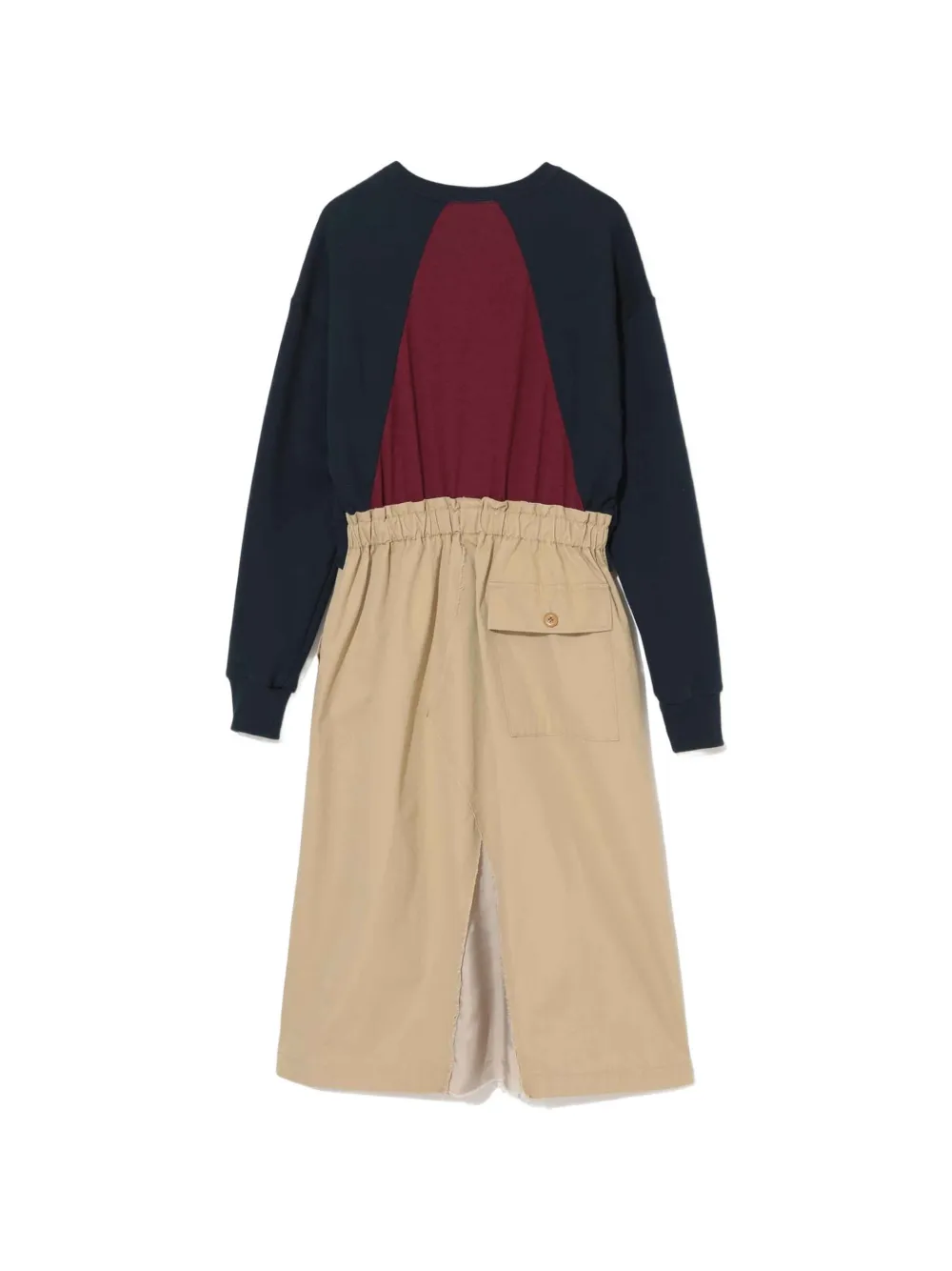 Undercover Trompe l'oeil gelaagde jurk Blauw