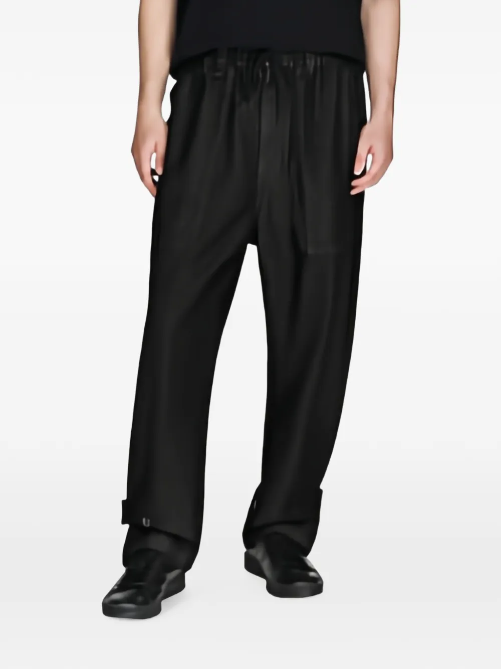 Y-3 Jeans met knoopbandje Zwart