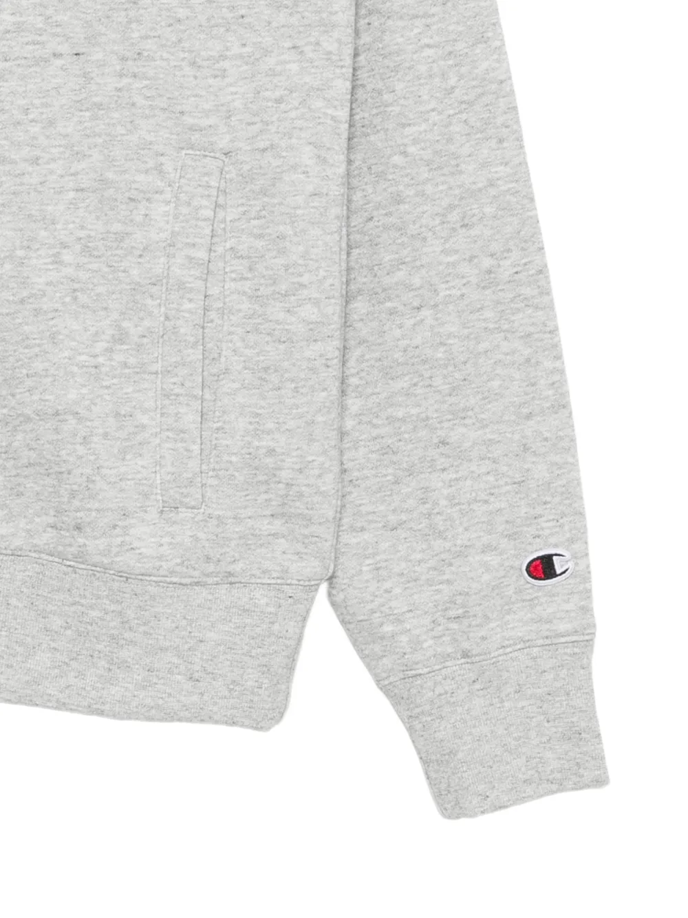 Champion logo-patch track pants set Grijs