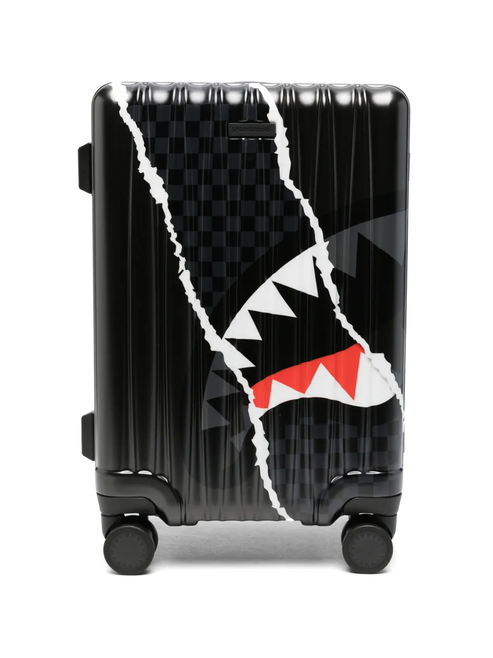 Sprayground Shark Mouth suitcase - Nero
