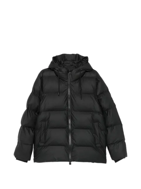 Rains Alta hooded quilted jacket