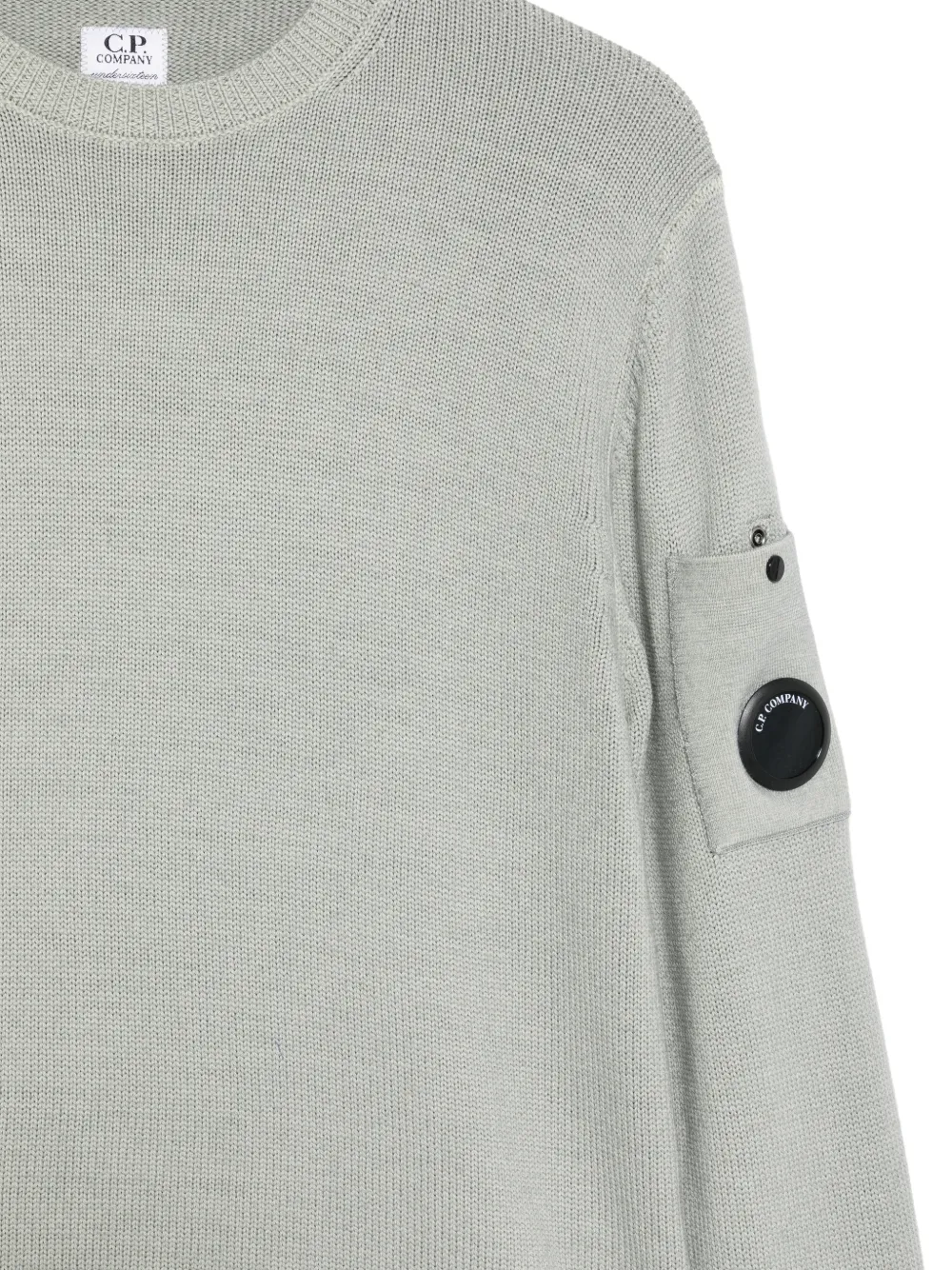 C.P. Company Kids Trui met lens-detail Grijs