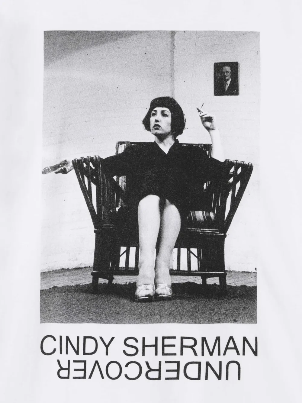 Undercover Cindy Sherman T-shirt met grafische print Wit