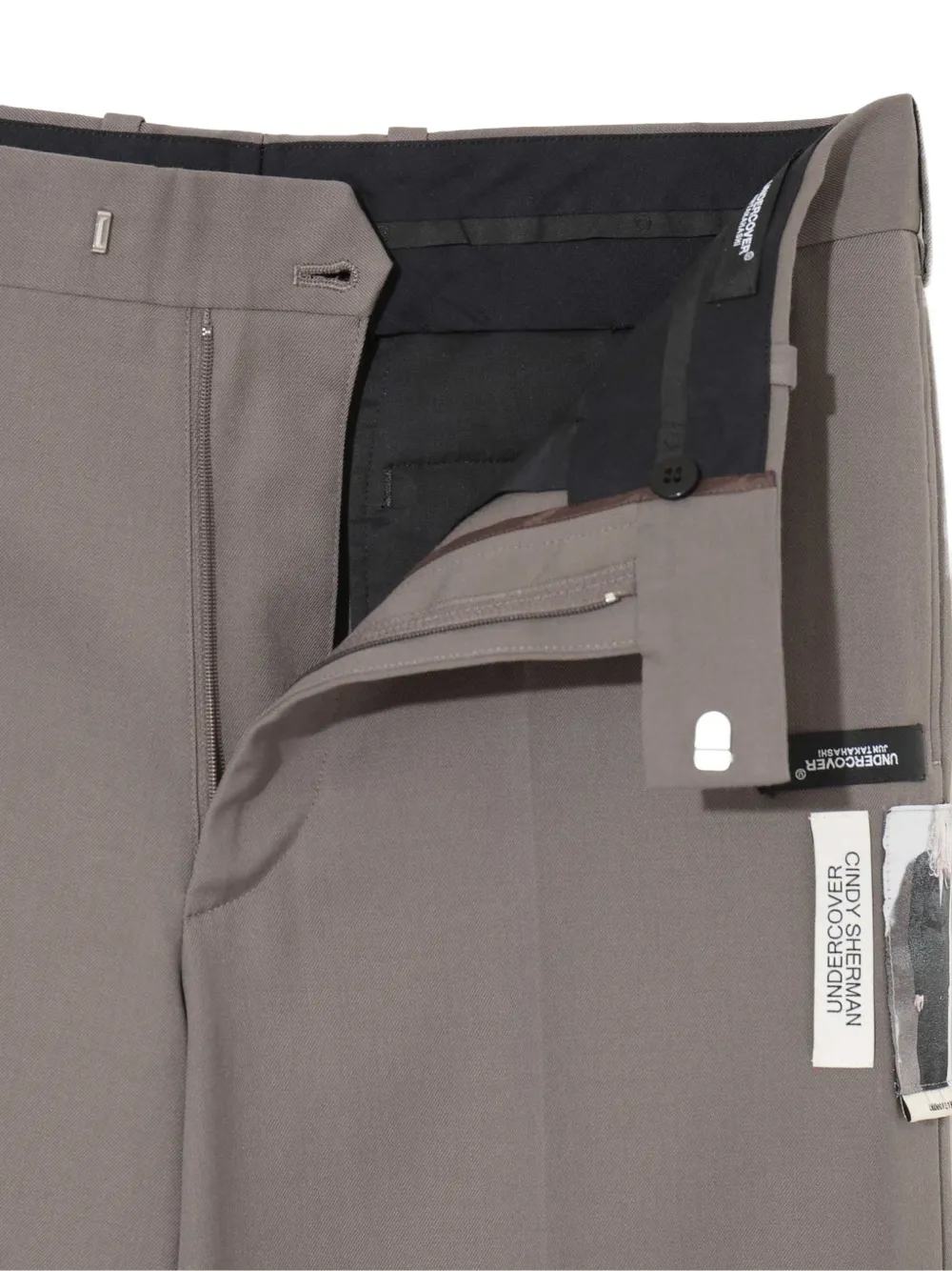 Undercover Cindy Sherman broek met opgestikt detail Grijs
