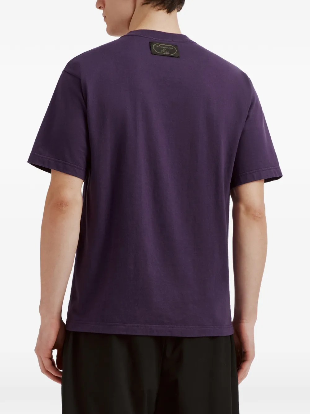 Undercover T-shirt met grafische print Paars