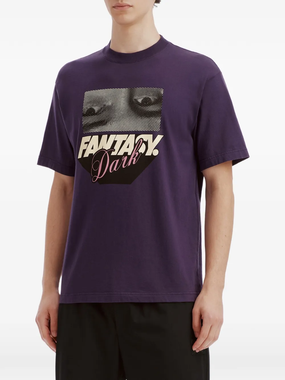 Undercover T-shirt met grafische print Paars