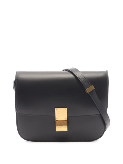 Celine Pre-Owned bandolera Classic Box mediana de piel de becerro 2000-2026