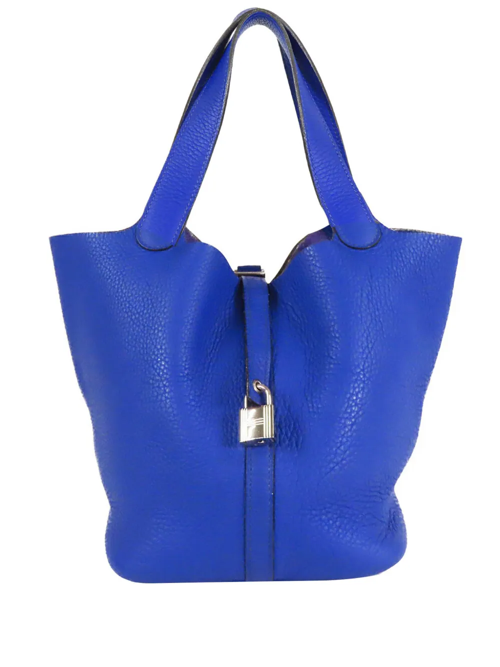 Hermès Pre-Owned 2011 Clemence Picotin Lock 22 handbag - Blau