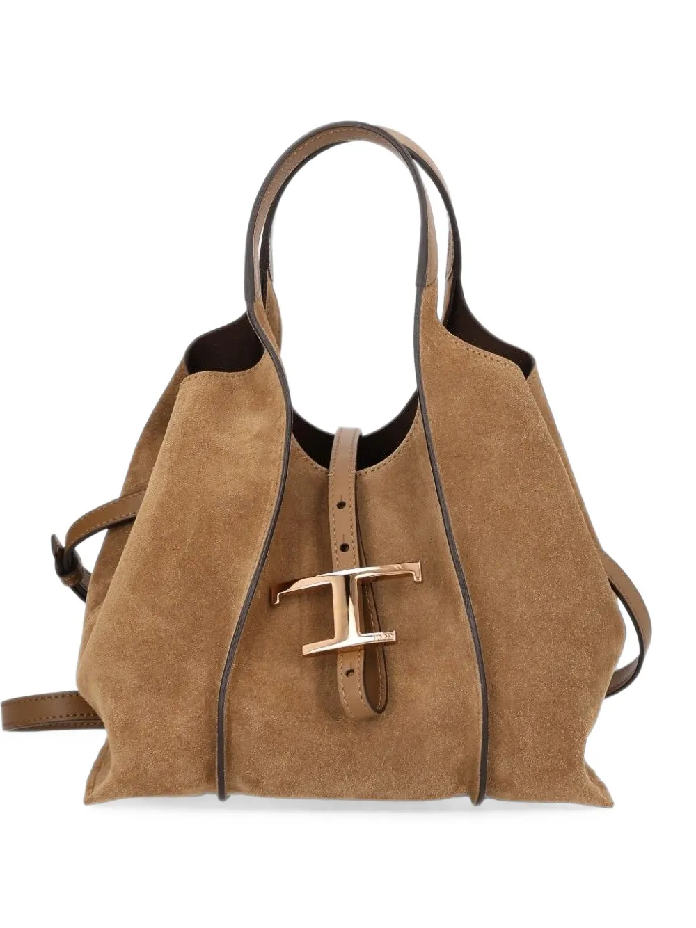 Tod's T Timeless suede shoulder bag