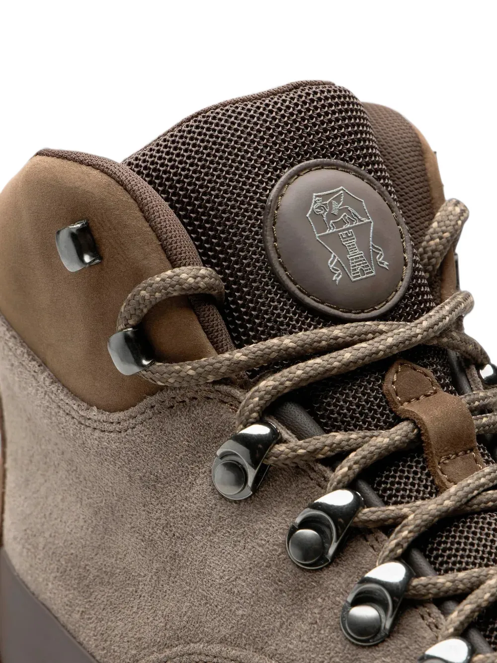 Brunello Cucinelli suede hiking boots Bruin