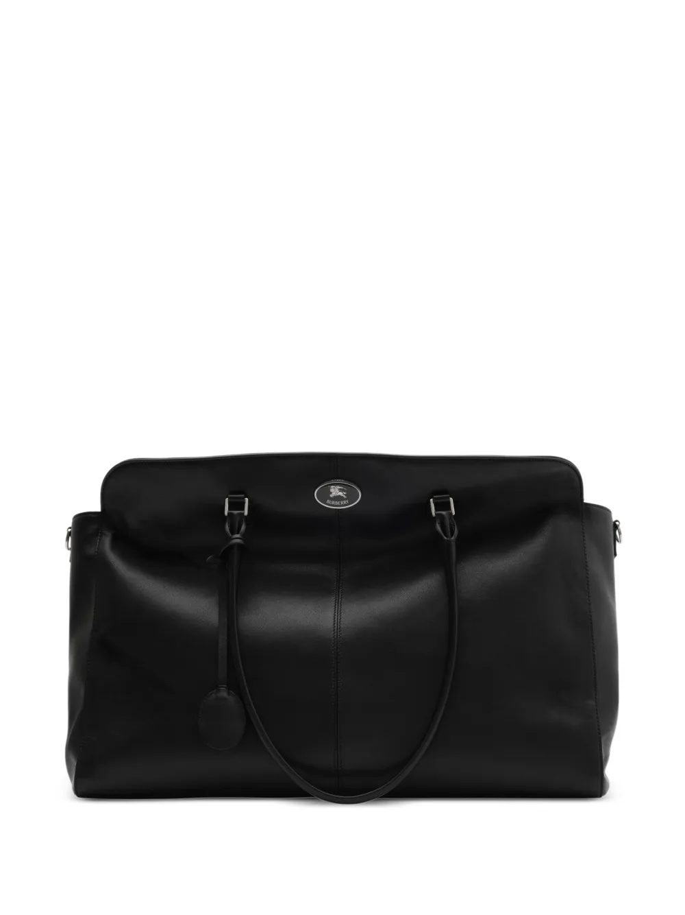 Burberry Knight-stamp tote bag - Black