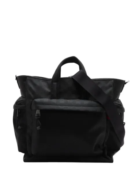 Gucci Pre-Owned 2016-2026 Large GG Nylon Nexus satchel