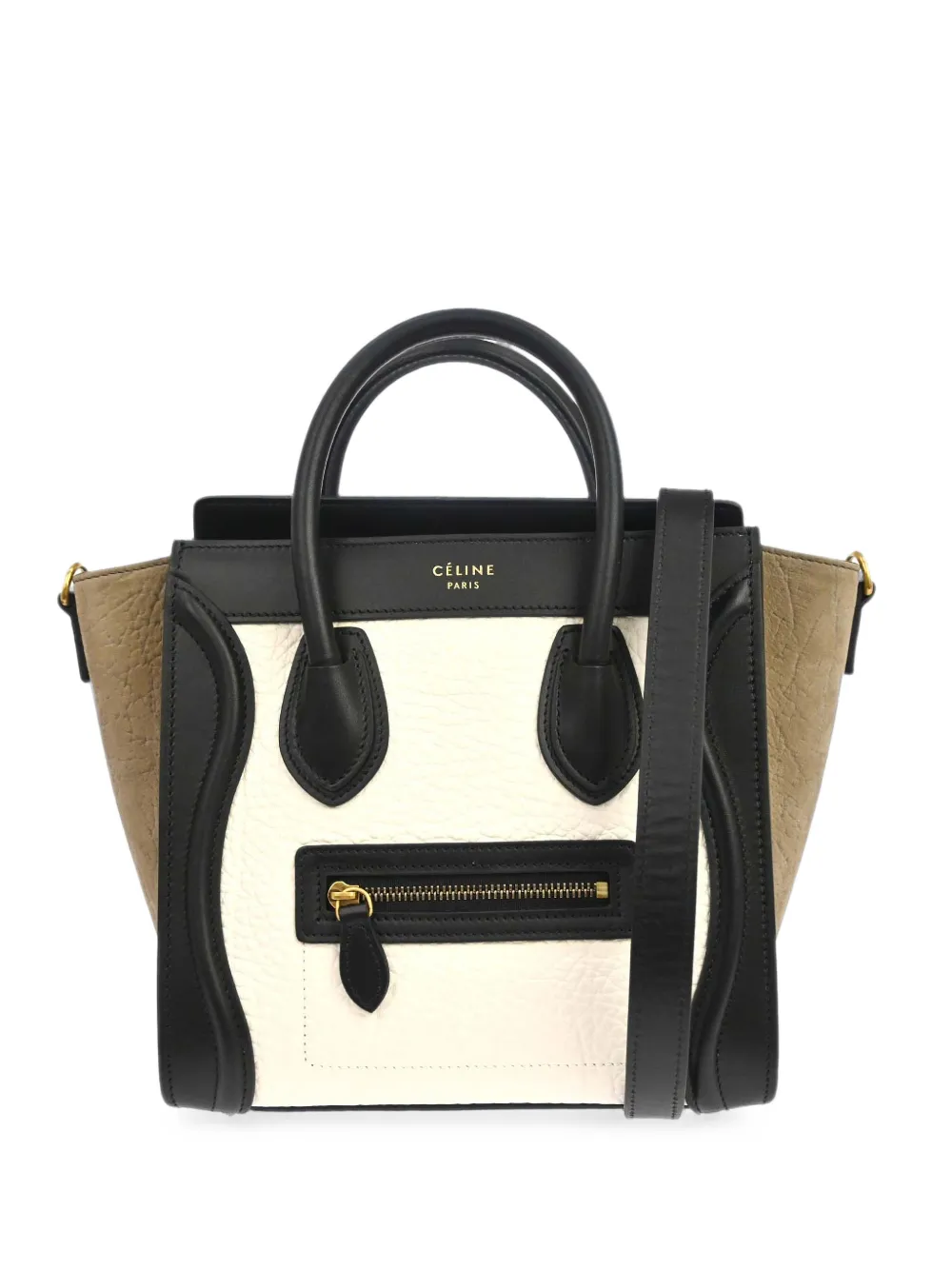 Celine Pre-Owned 1990-2000s Nano Luggage tote bag - Bianco