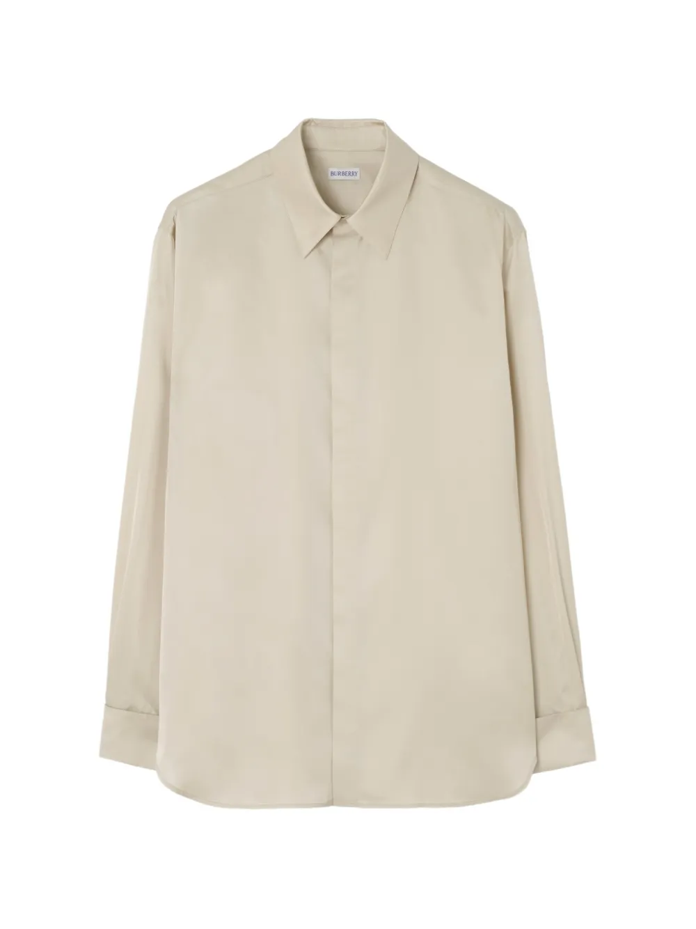 Burberry relaxed-fit silk shirt