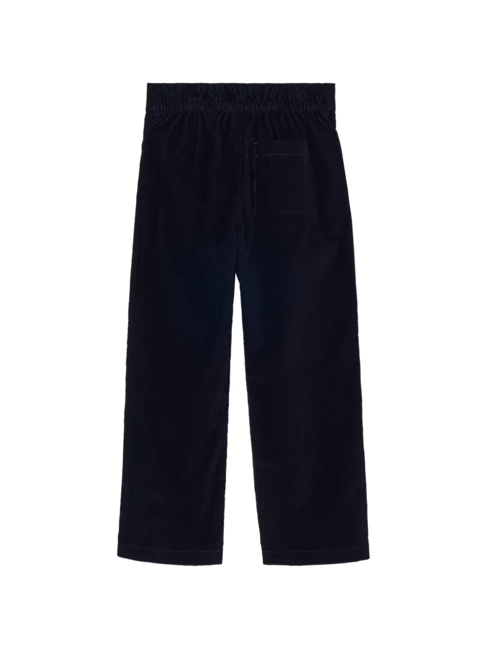 Burberry Kids House Check ribfluwelen broek Blauw