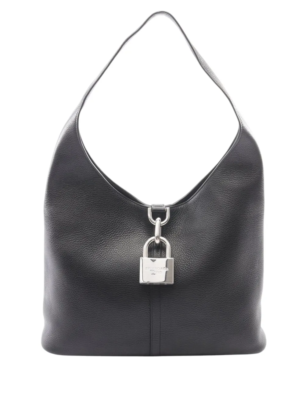 Balenciaga Pre-Owned 2018-2026 Medium Locker North South Hobo shoulder bag - Schwarz