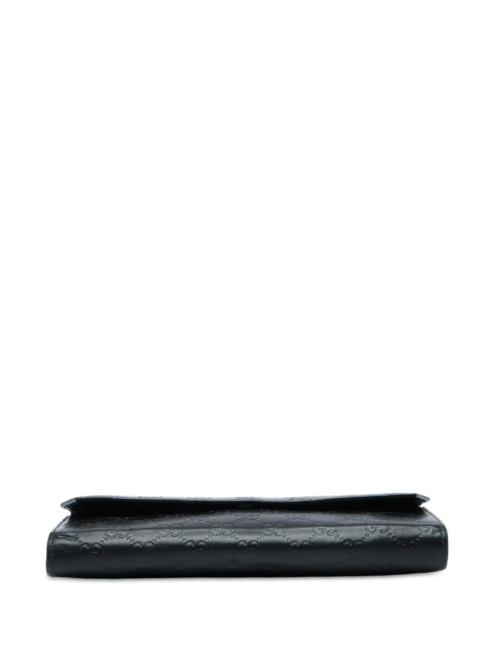 Gucci Pre-Owned 2000-2015 Guccissima clutch Zwart