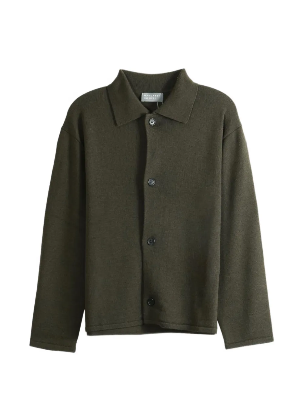 Margaret Howell polo-collar cardigan