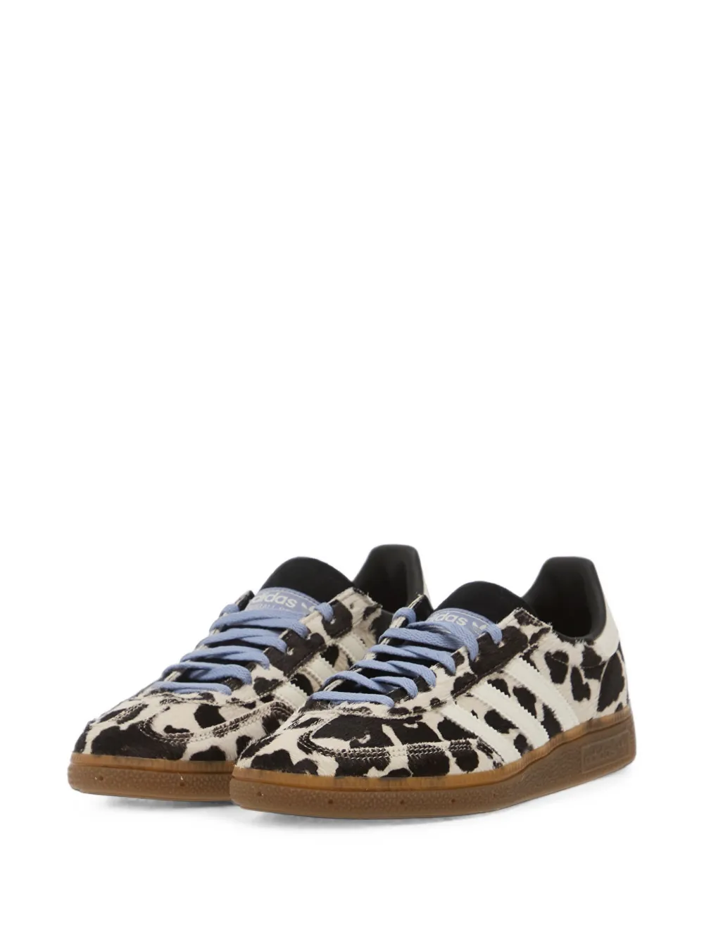 adidas Handball Spezial cow-print sneakers Beige