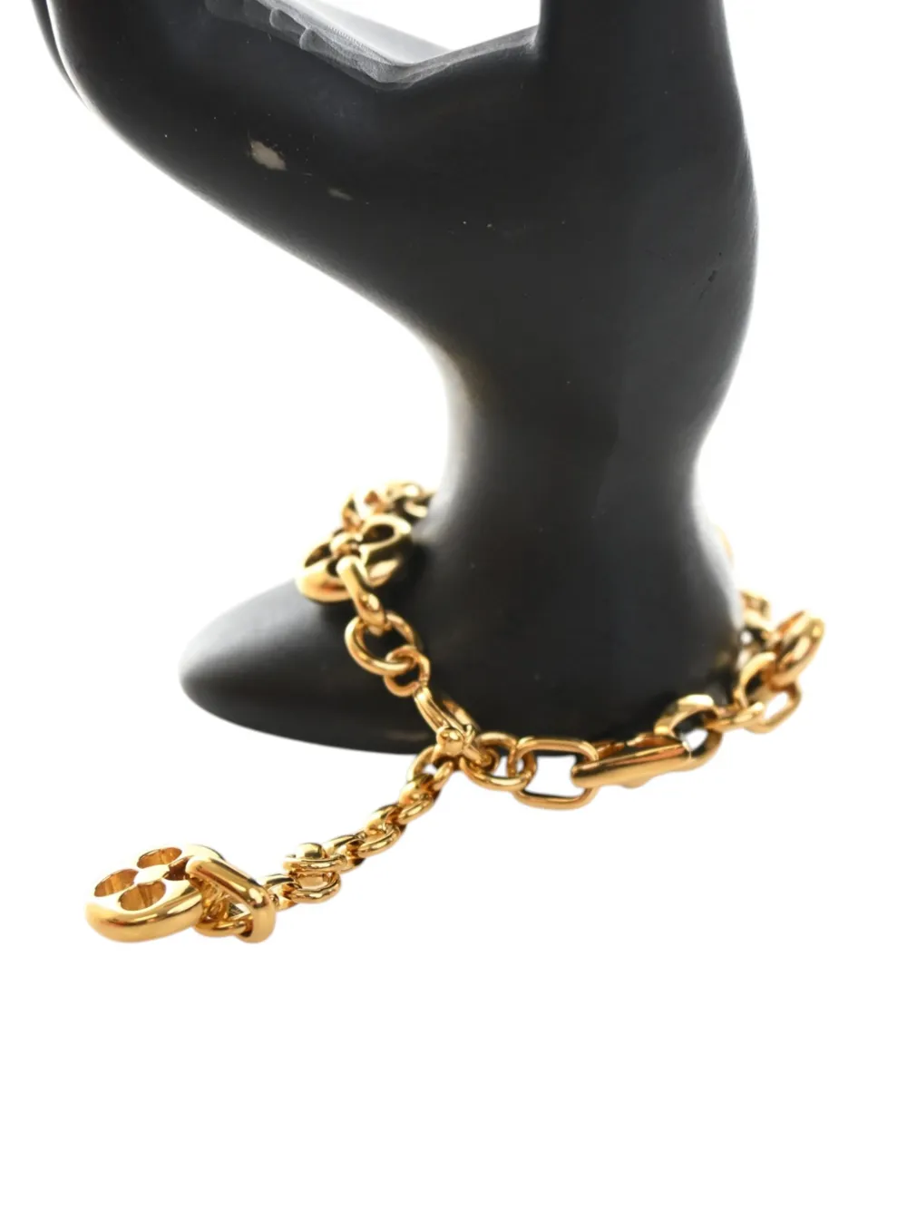 Louis Vuitton Pre-Owned 2000-2026 Gold Plated Monogram Crazy In Lock Bracelet costume bracelet - Oro
