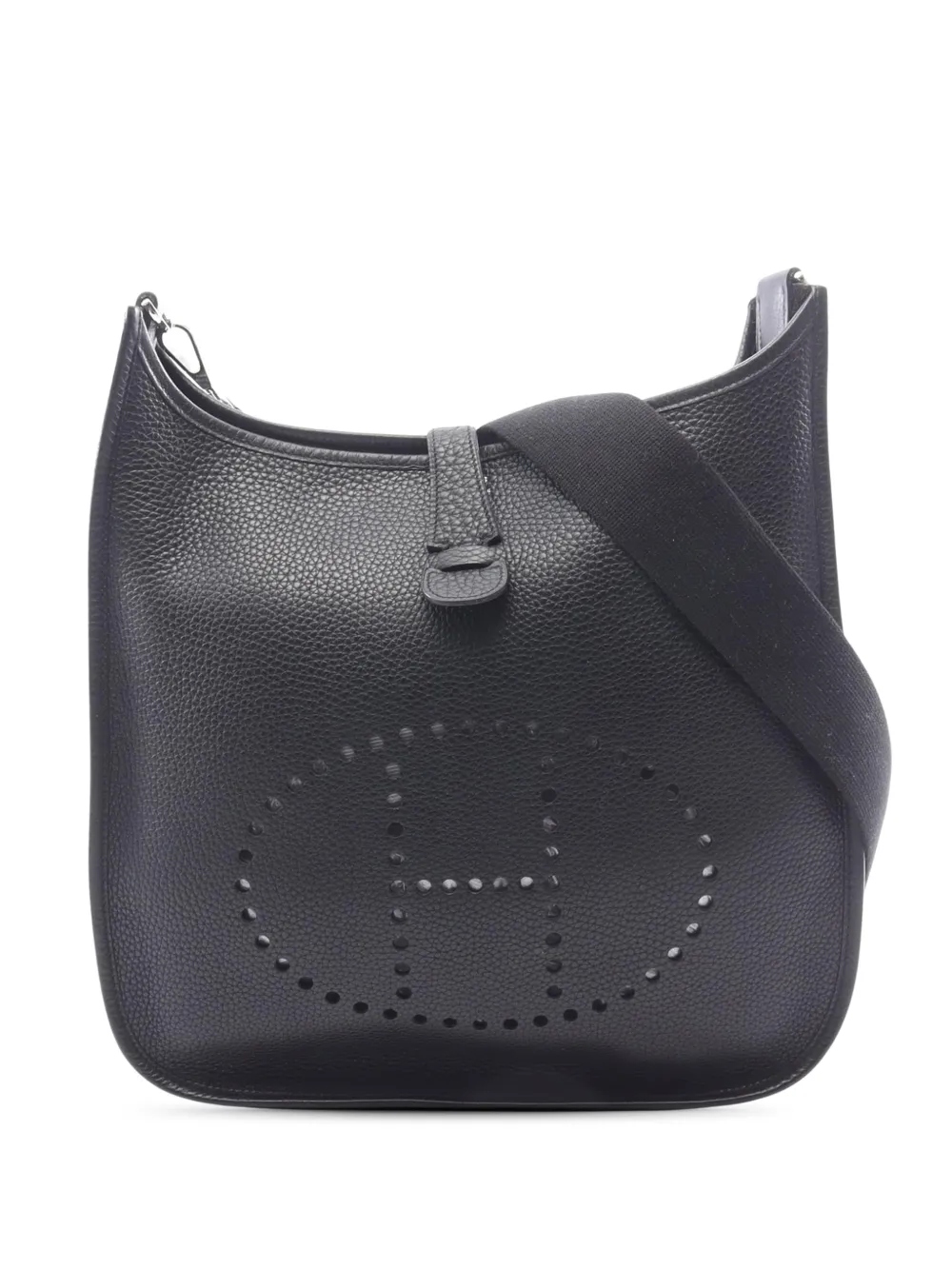 Hermès Pre-Owned 2007 Clemence Evelyne II GM crossbody bag - Schwarz