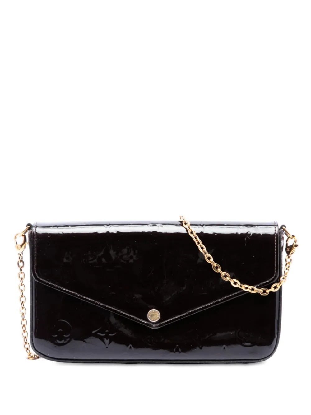 Louis Vuitton Pre-Owned 2017 Monogram Vernis Pochette Felicie crossbody bag - Violett