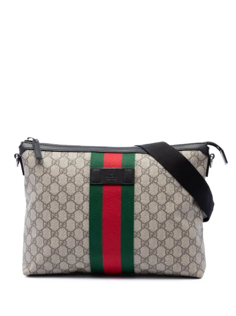 Gucci Pre-Owned 2016-2026 GG Supreme Web crossbody bag