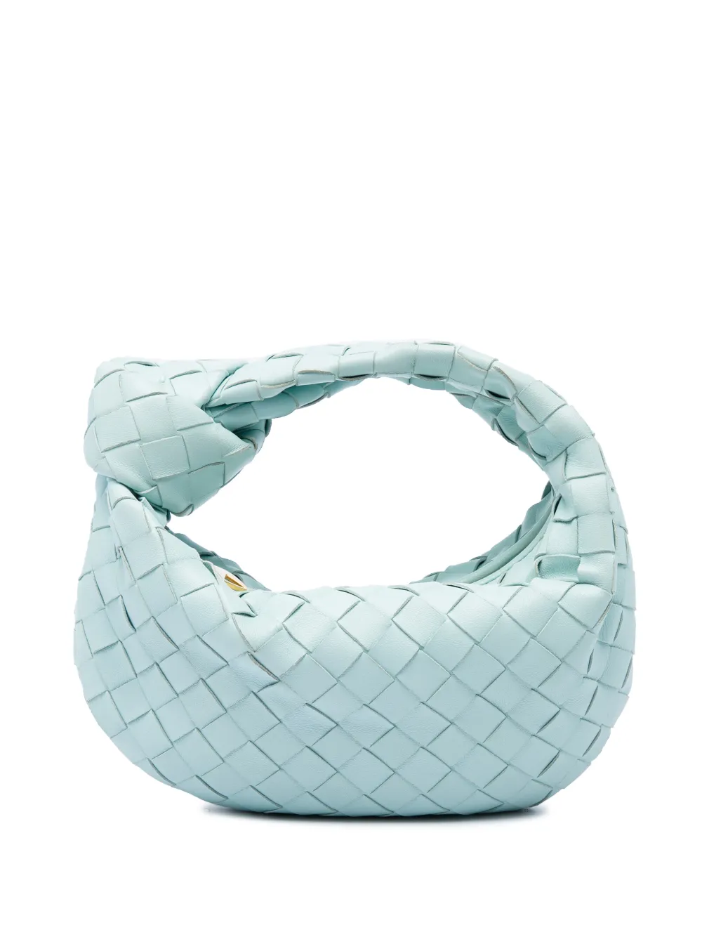 Bottega Veneta Pre-Owned 2012-2026 Mini Nappa Intrecciato Jodie hobo bag - Blu