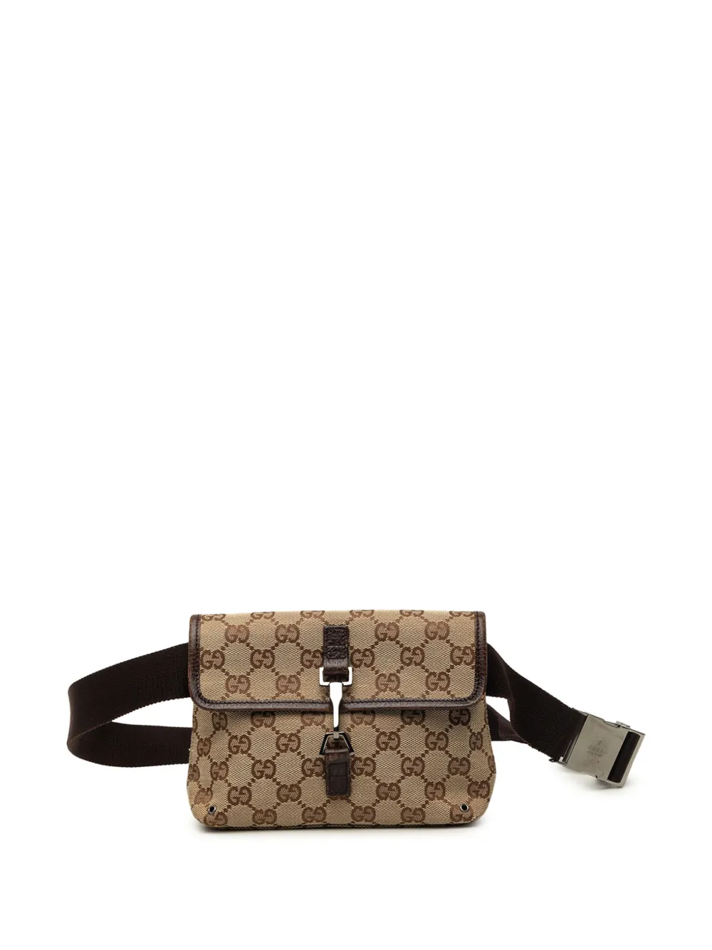 Gucci Pre-Owned 2000-2015 GG Canvas Jackie belt bag - Toni neutri