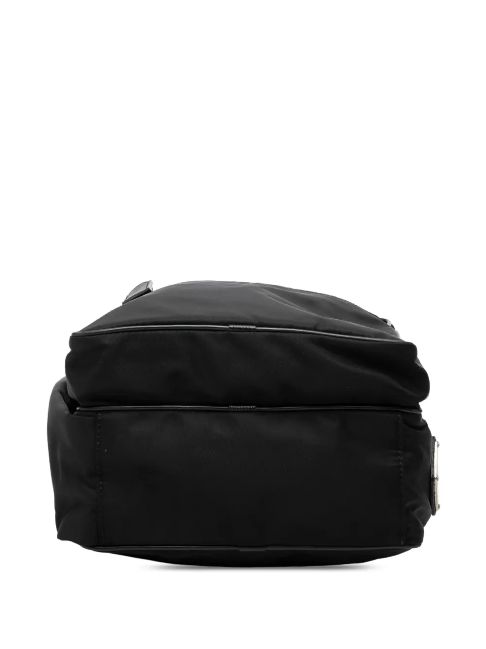 Prada Pre-Owned 2013-2026 Tessuto crossbodytas met rits Zwart
