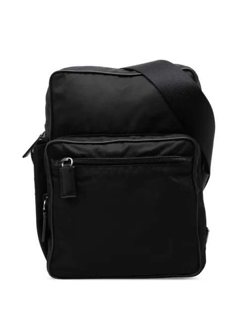Prada Pre-Owned bandolera Tessuto con cremallera en la parte superior 2013-2026