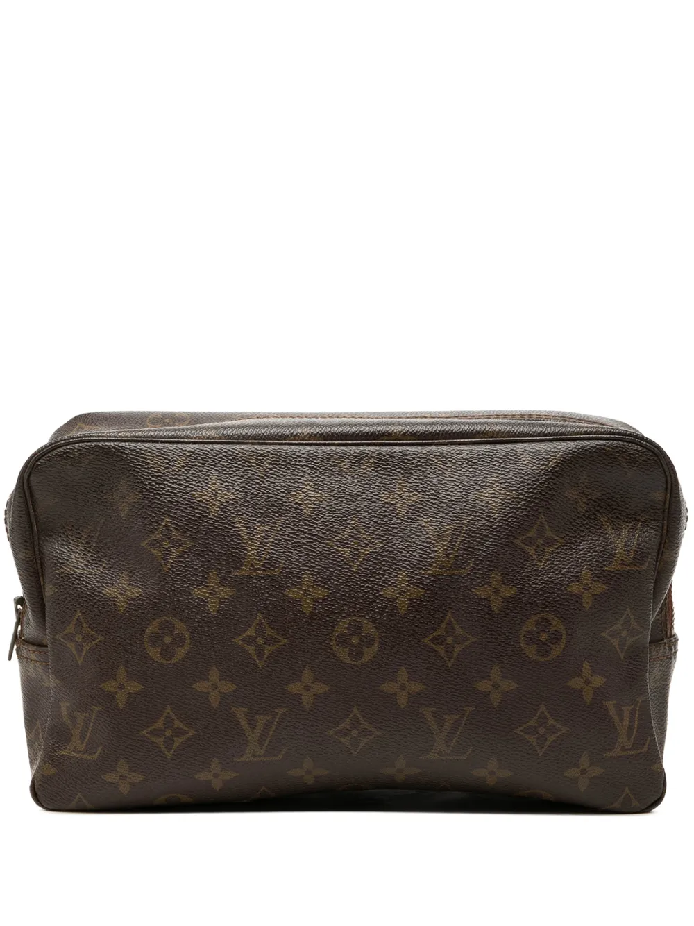 Louis Vuitton Pre-Owned 1982 Monogram Trousse Toilette 28 clutch bag - Braun
