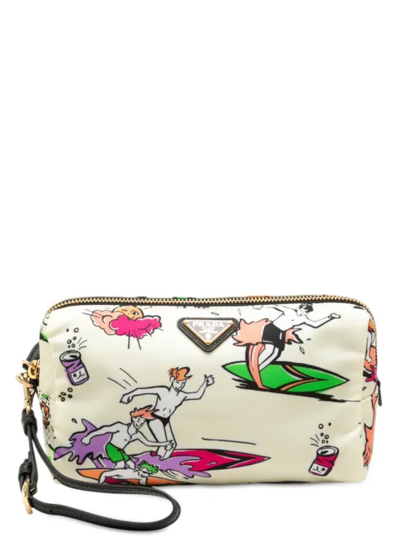 PRADA ティール サテンポーチ 38491476_71661235_600.jpg