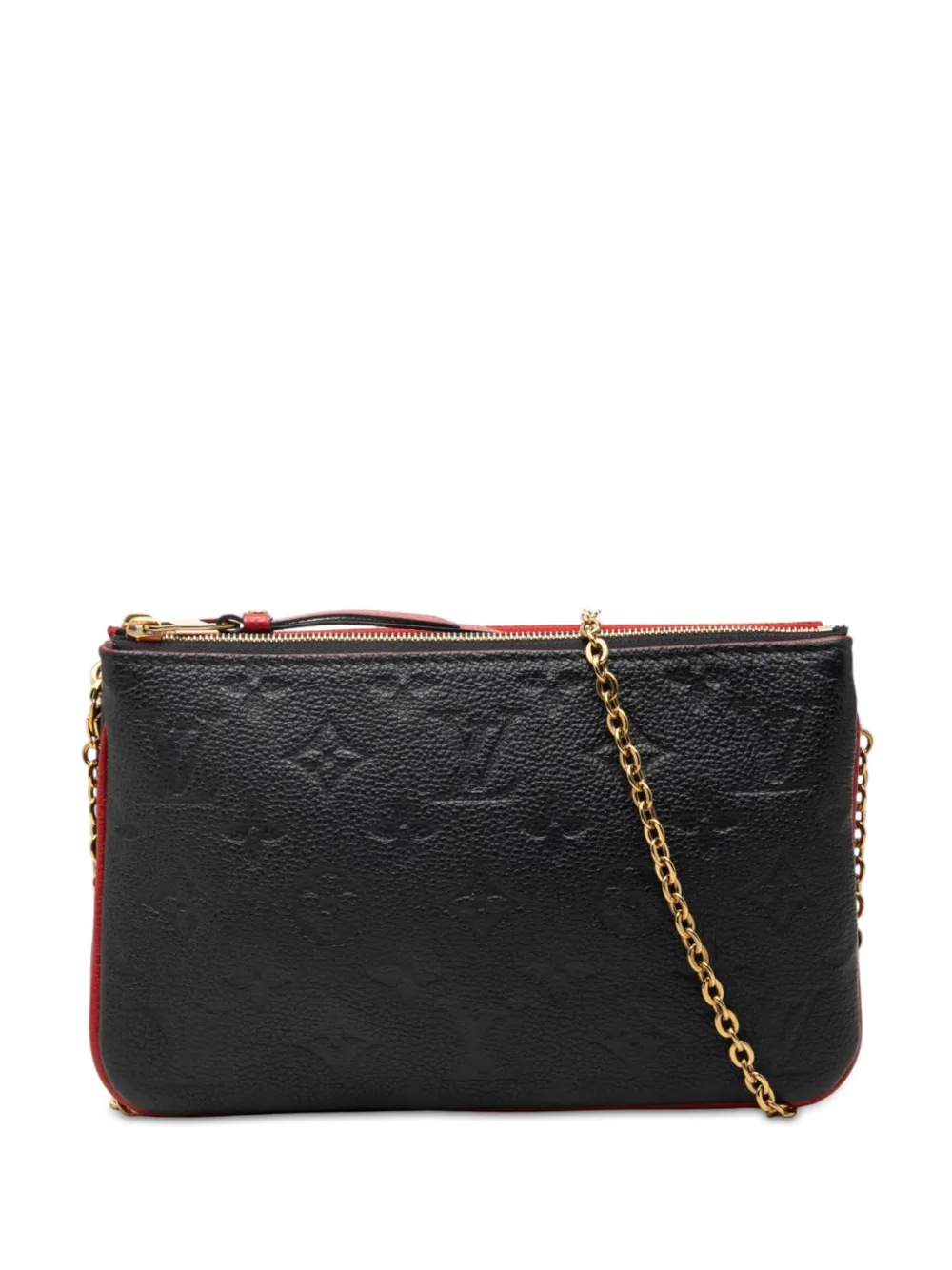 Louis Vuitton Pre-Owned 2020 Monogram Empreinte Double Zip Pochette crossbody bag - Blue