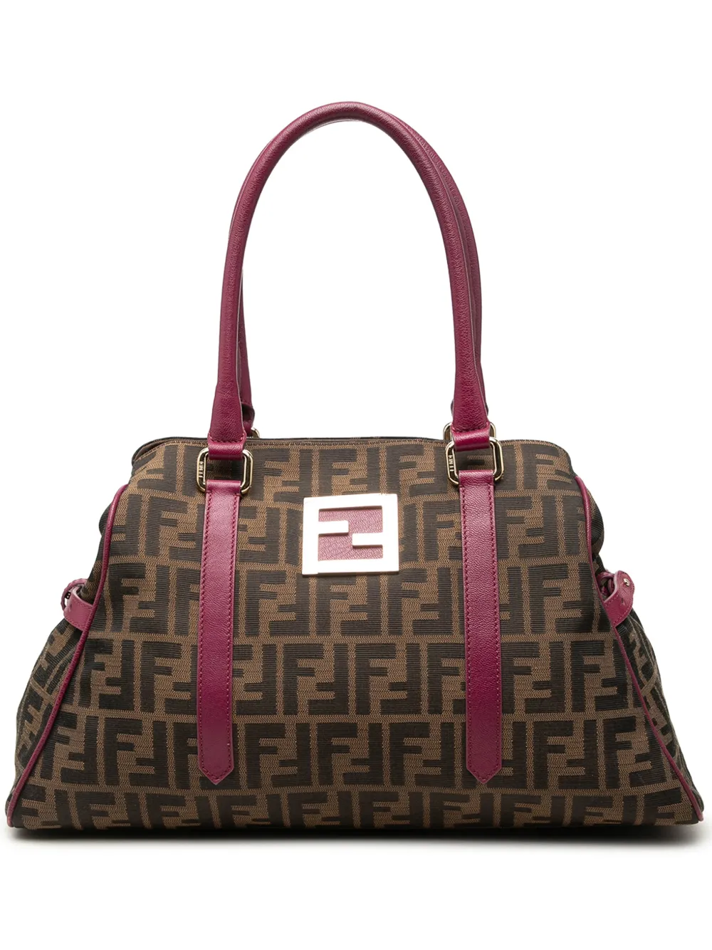 Fendi Pre-Owned 2000-2010 Zucca Canvas tote bag - Marrone