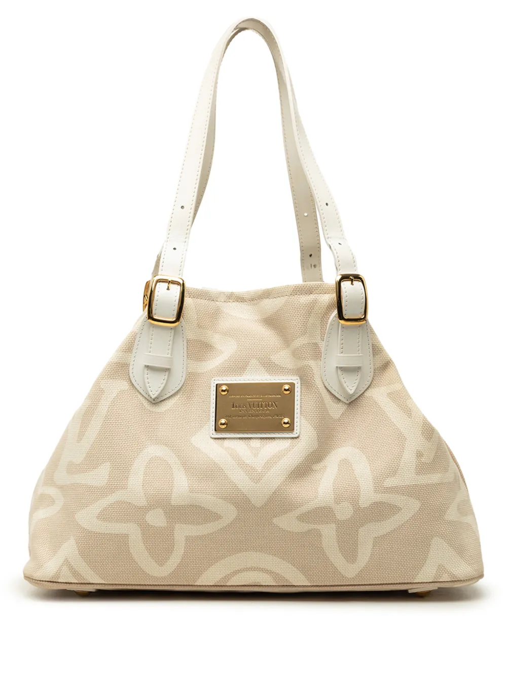 Louis Vuitton Pre-Owned Borsa tote Tahitienne Cabas PM con monogramma 2008 - Toni neutri