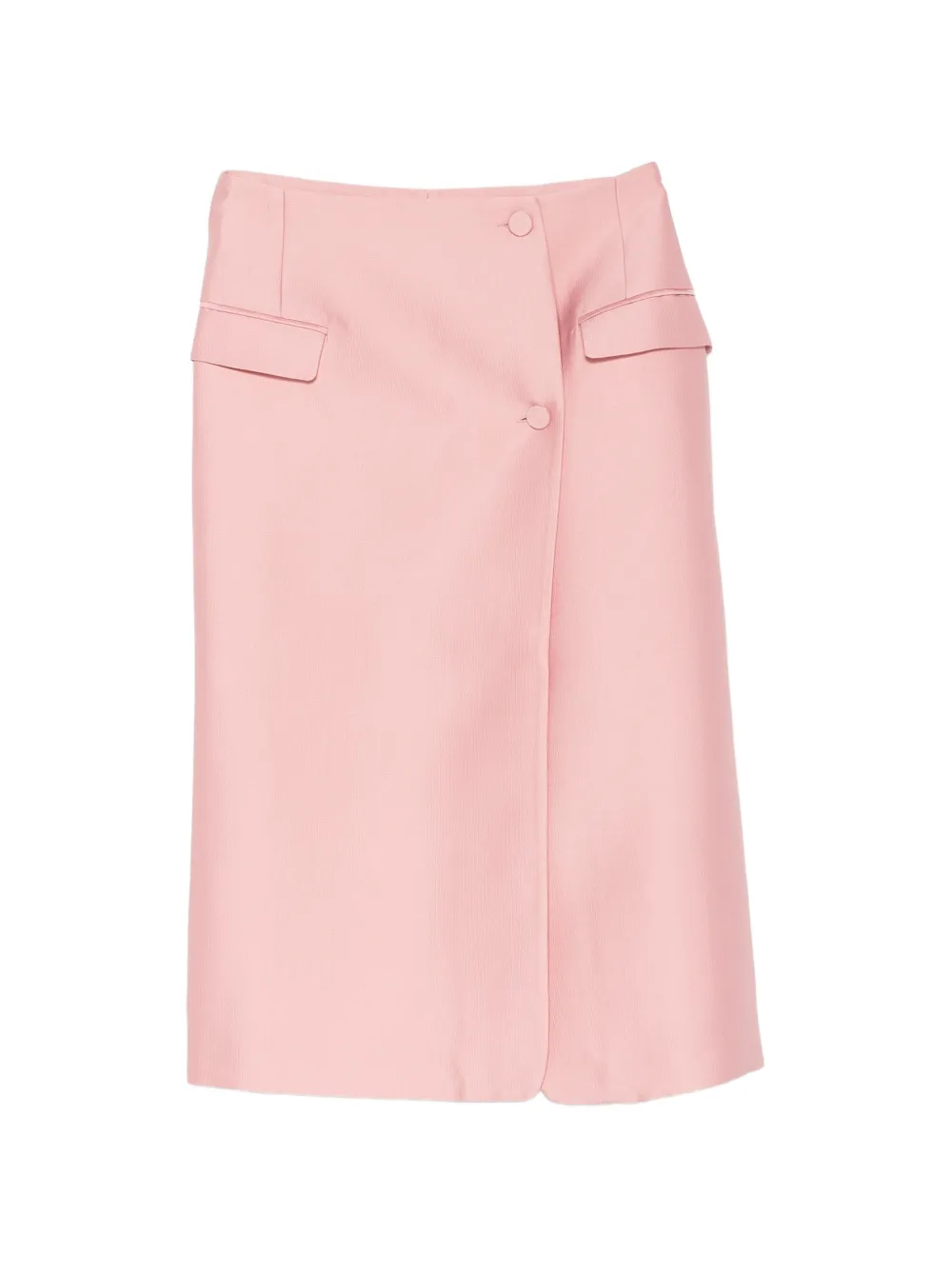 Stine Goya button-fastening pencil midi skirt - Rosa
