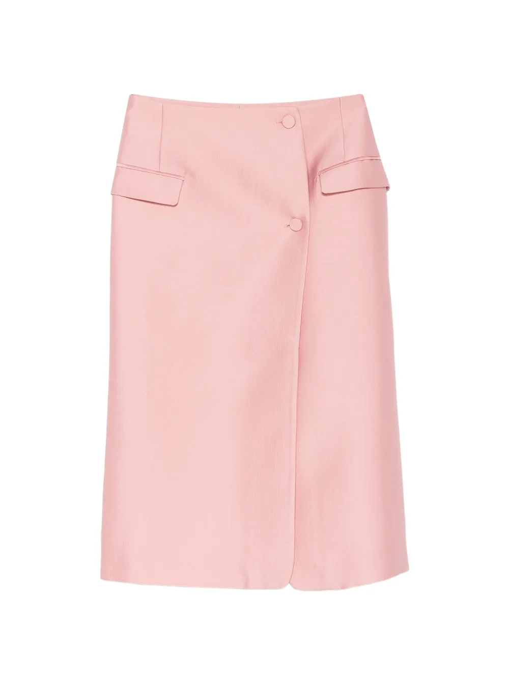 Stine Goya button-fastening pencil midi skirt - Rosa