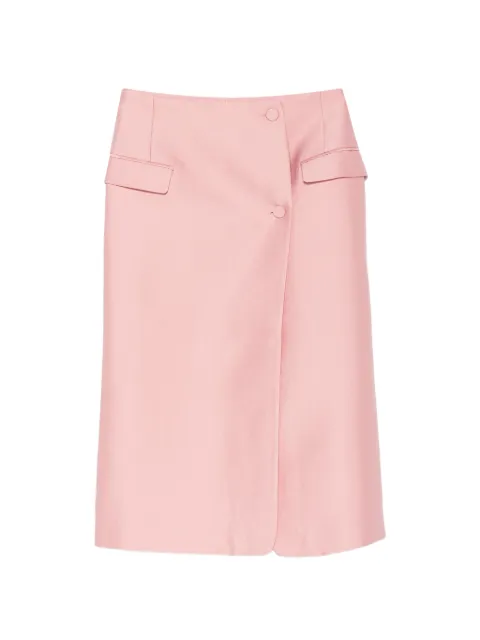 Stine Goya button-fastening pencil midi skirt