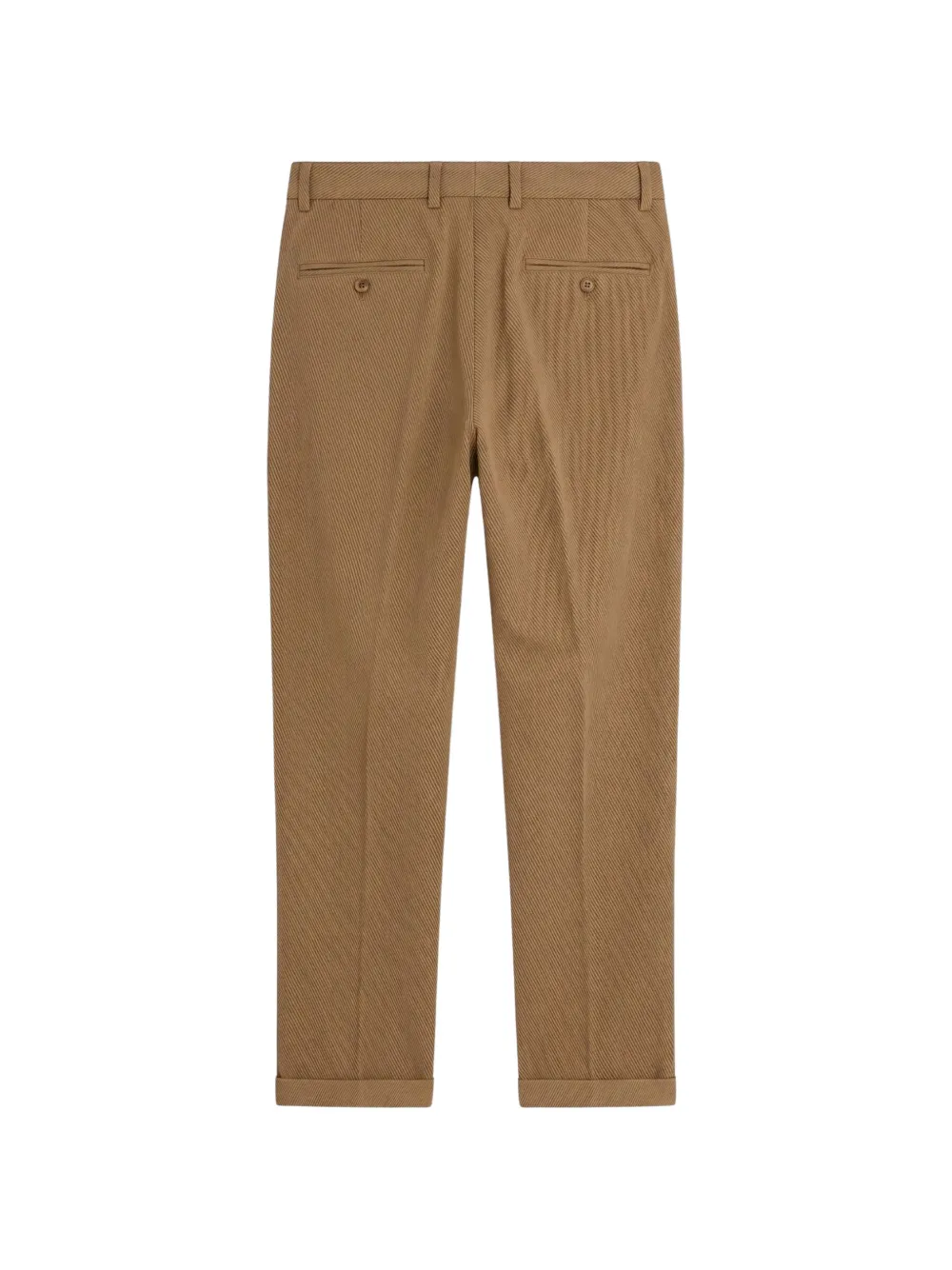 Ballantyne Twill plooibroek Beige