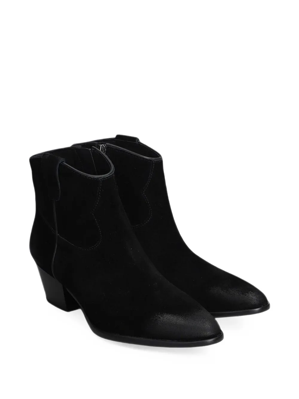 Ash Fame suede ankle boots Zwart