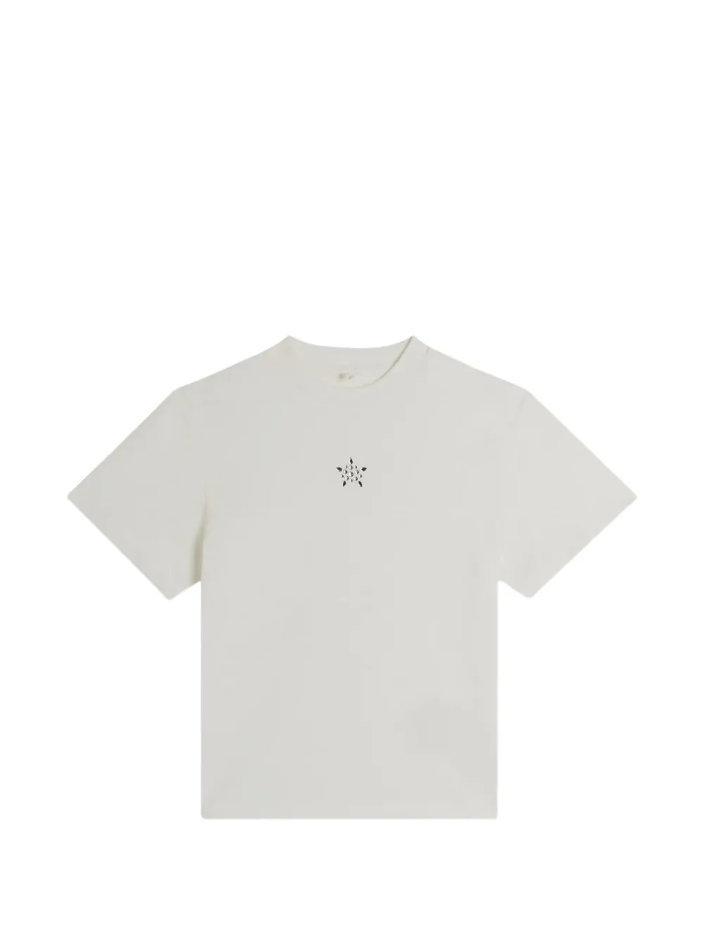 Stella McCartney Kids crystal-embellished star T-shirt - Bianco