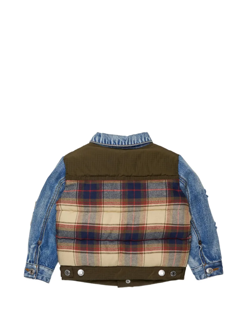 DSQUARED2 KIDS Jack met patchwork Blauw