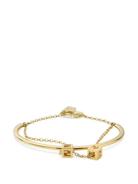 FENDI Fendi Faces cube-charm bracelet