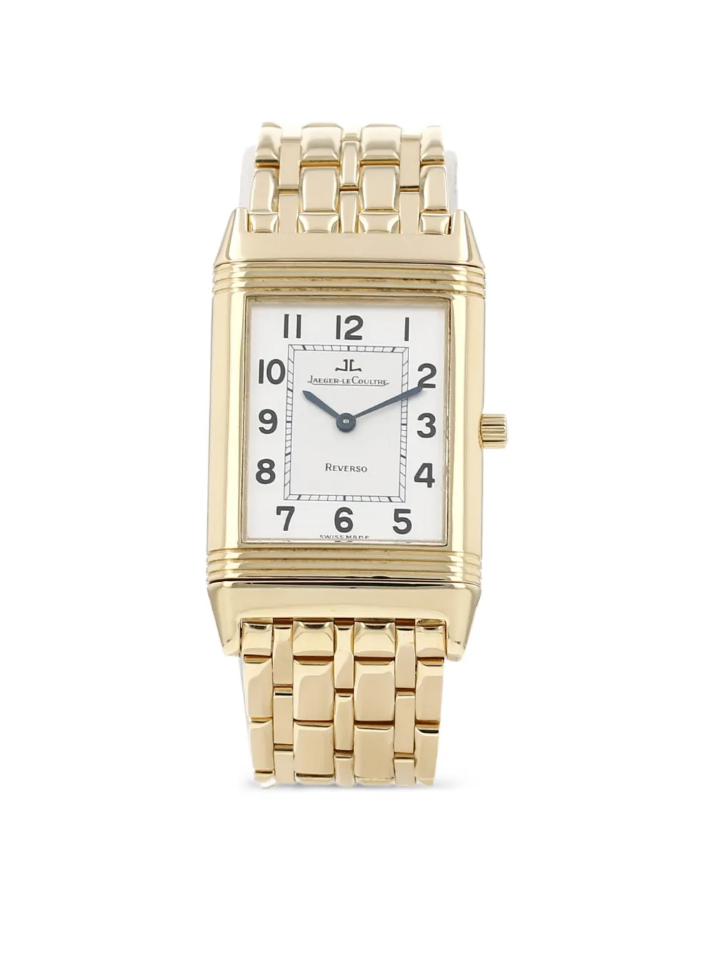 Jaeger-LeCoultre 2000s Reverso 22mm rectangular watch - Bianco