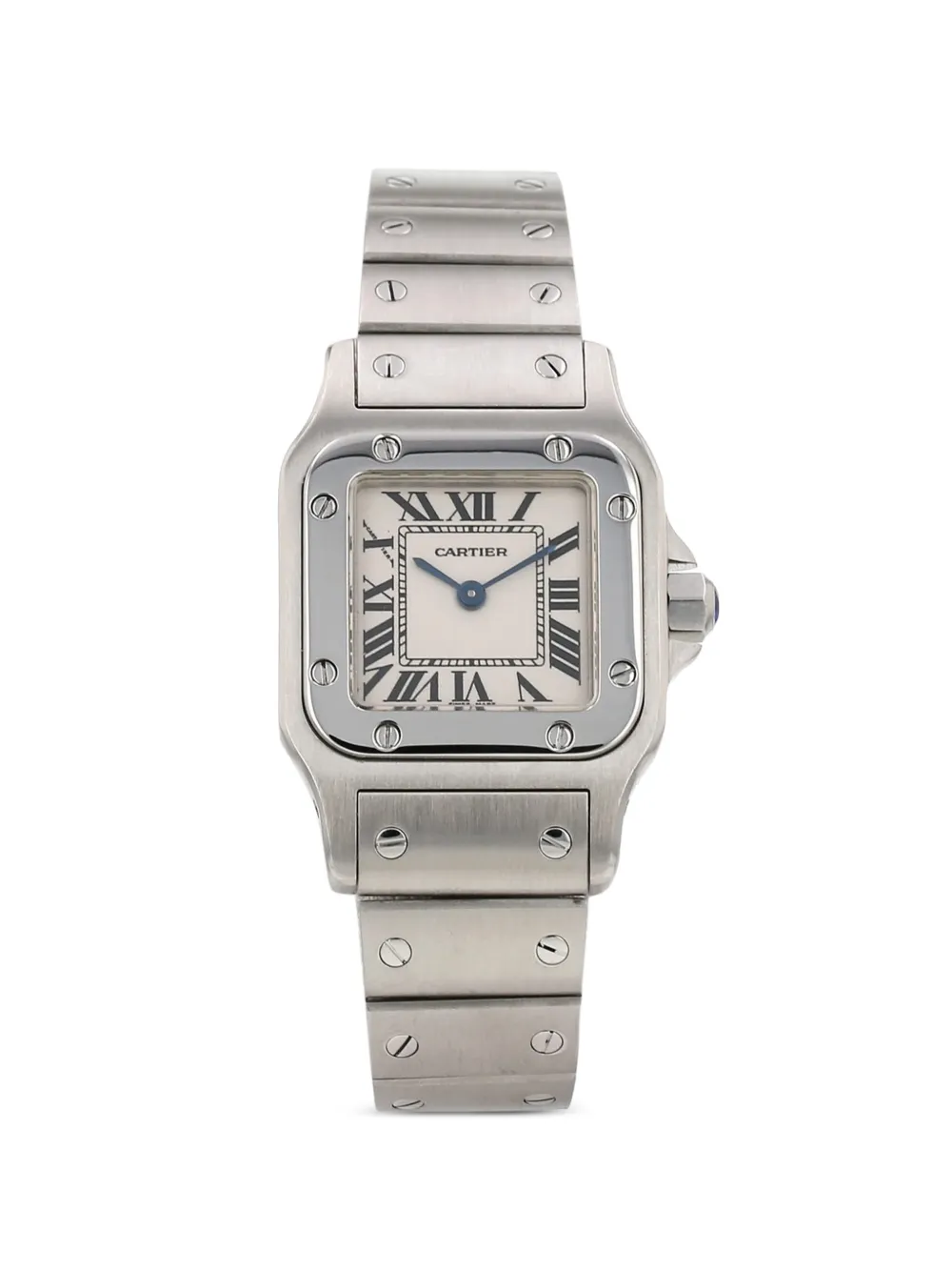 Cartier 2000s Santos Galbée 24mm watch - Bianco