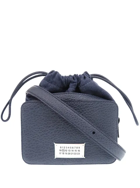 Maison Martin Margiela Pre-Owned sac à bandoulière Camera Bag 5AC en cuir de veau grainé format médium (2000-2026)